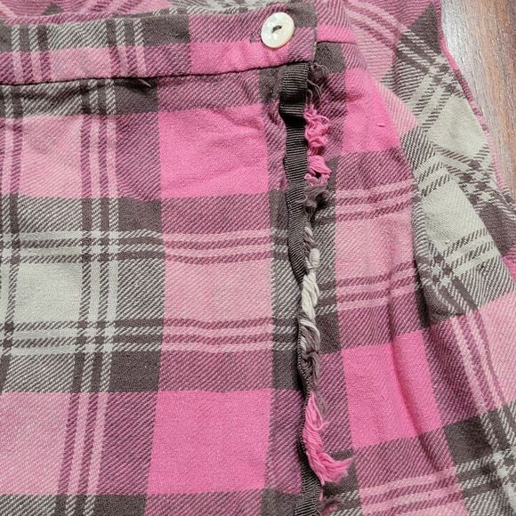 Pink plaid 2 pc dress - Picture 3 of 4